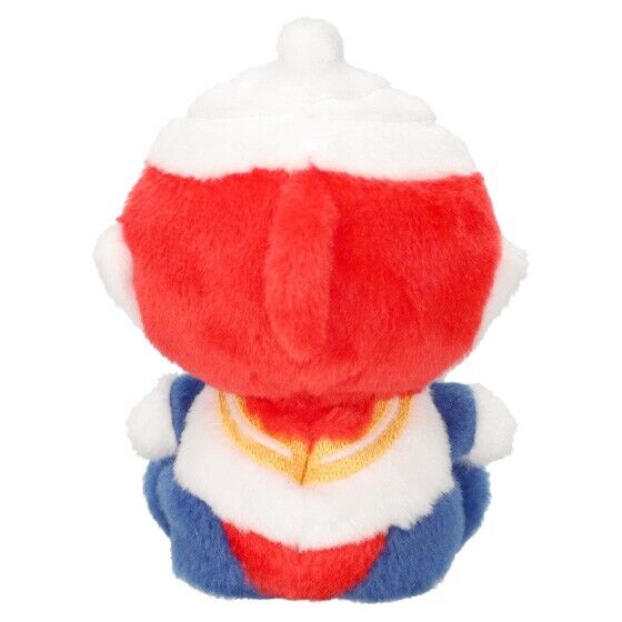 Ultraman Tiga Fluffy Sitting Plush Palm Size 13cm Tsuburaya Japan Limited