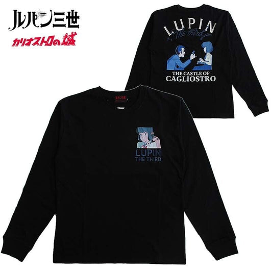 Lupin III the 3rd Third Castle of Cagliostro T-shirt Long Sleeve L Size Unisex