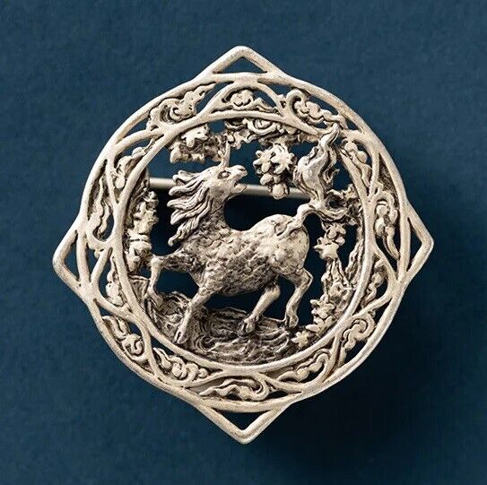 The Twelve Kingdoms Black Kirin Brooch Palnart Poc Japan Limited