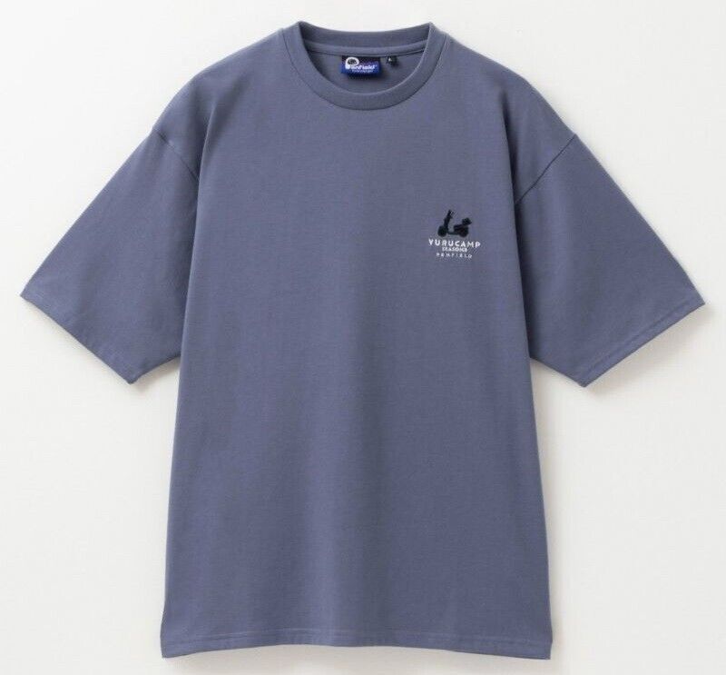 Yuru Camp Season 3 Rin Shima T-shirt Navy XL Size Penfield Japan Limited Cosplay