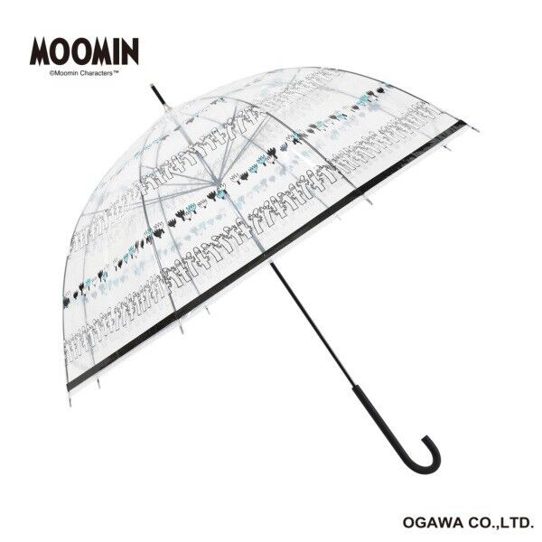 Moomin The Hattifatteners Plastic Vinyl Umbrella Adult Size Japan Limited