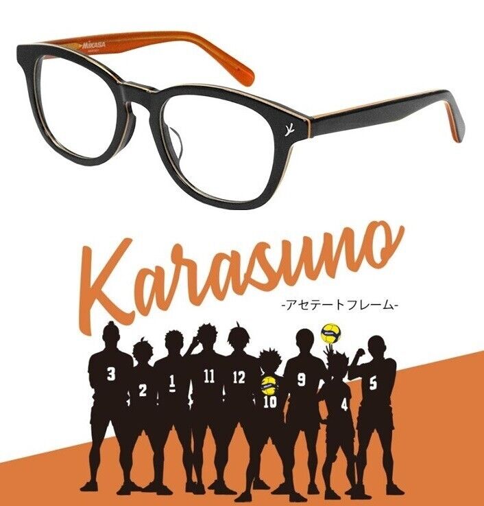 Haikyuu!! Haikyu Karasuno High School Model Eyeglass Glasses Frame Mikasa Japan