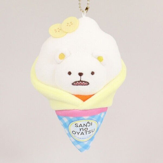 ONE PIECE Bepo Banana Cream Crepe Mini Plush Sanji no Oyatsu Harajuku Limited