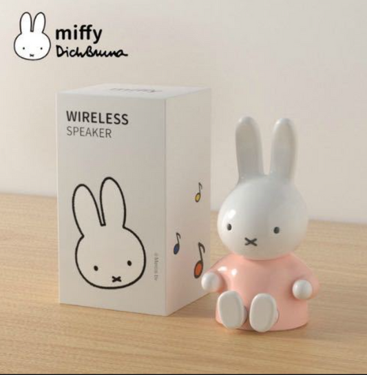 mipow × Miffy Collaboration Bluetooth Wireless Speaker Pink New F/S JAPAN