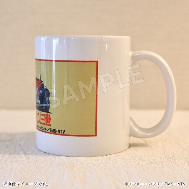 Lupin III the Third Part2 Eyecatch Mug Cup Porcelain Mercedes SSK Japan Limited