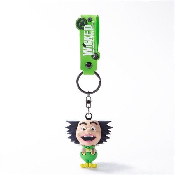 Broadway Musical Wicked The Flatheads Rubber Key Ring Japan Shiki