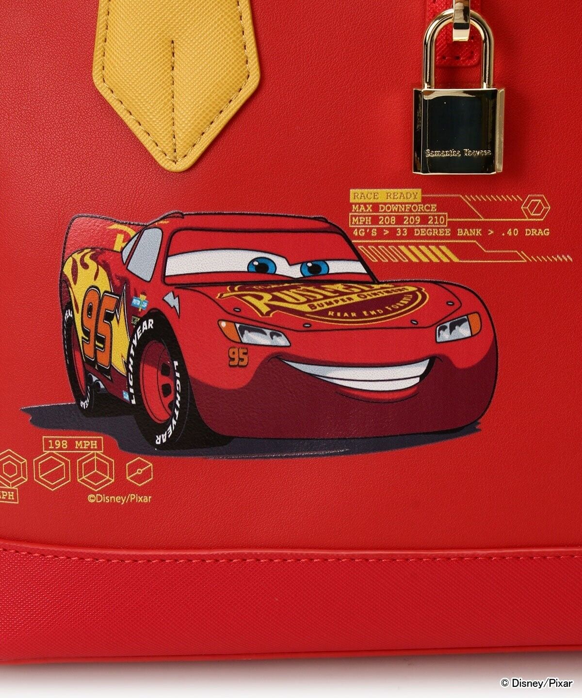 Disney 100th Anniversary Pixar Cars Lightning McQueen 2way Shoulder Bag Women