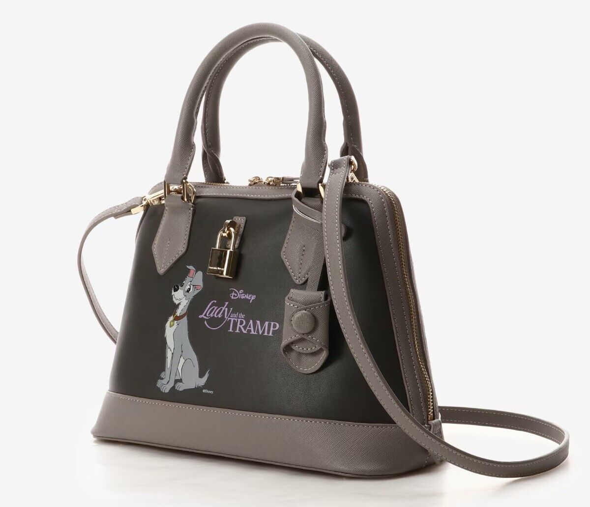 Disney 100th Anniversary Lady and the Tramp 2way Shoulder Bag Leather Women