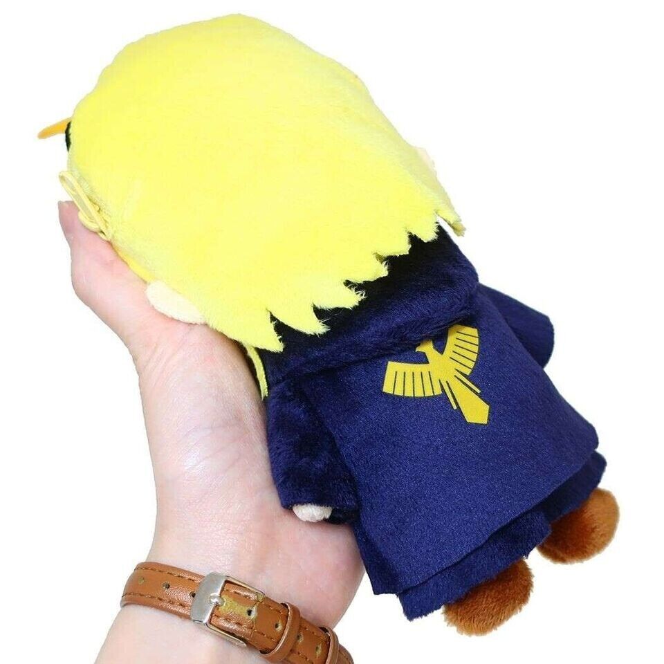 MASHLE Lemon Irvine Plush Pochette Neck Pouch Shoulder Bag Japan Limited