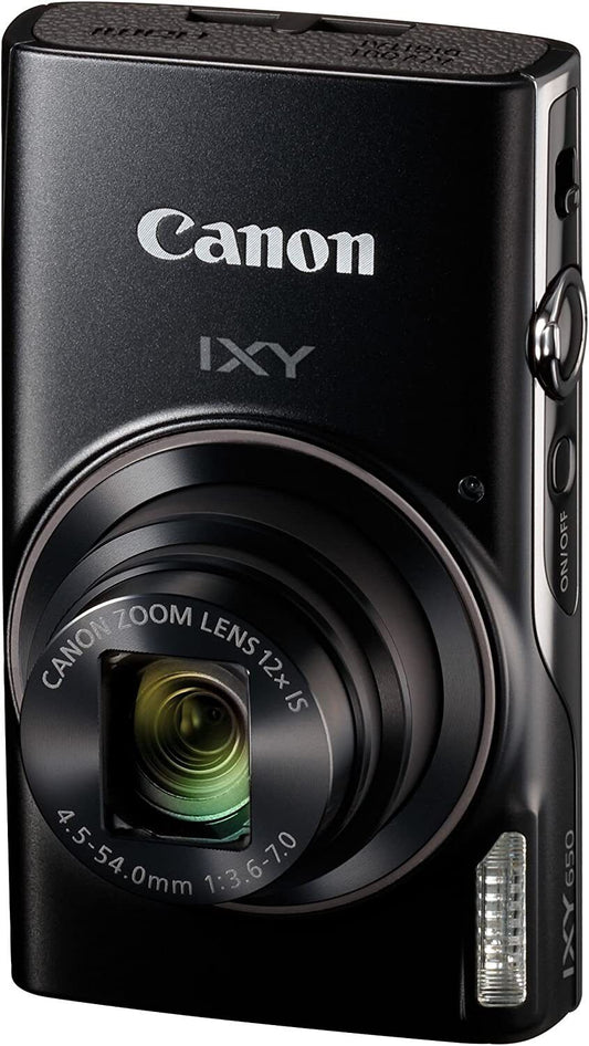 IXY650 BK Canon compact digital camera 12x optical zoom IXY650 BK Japan New