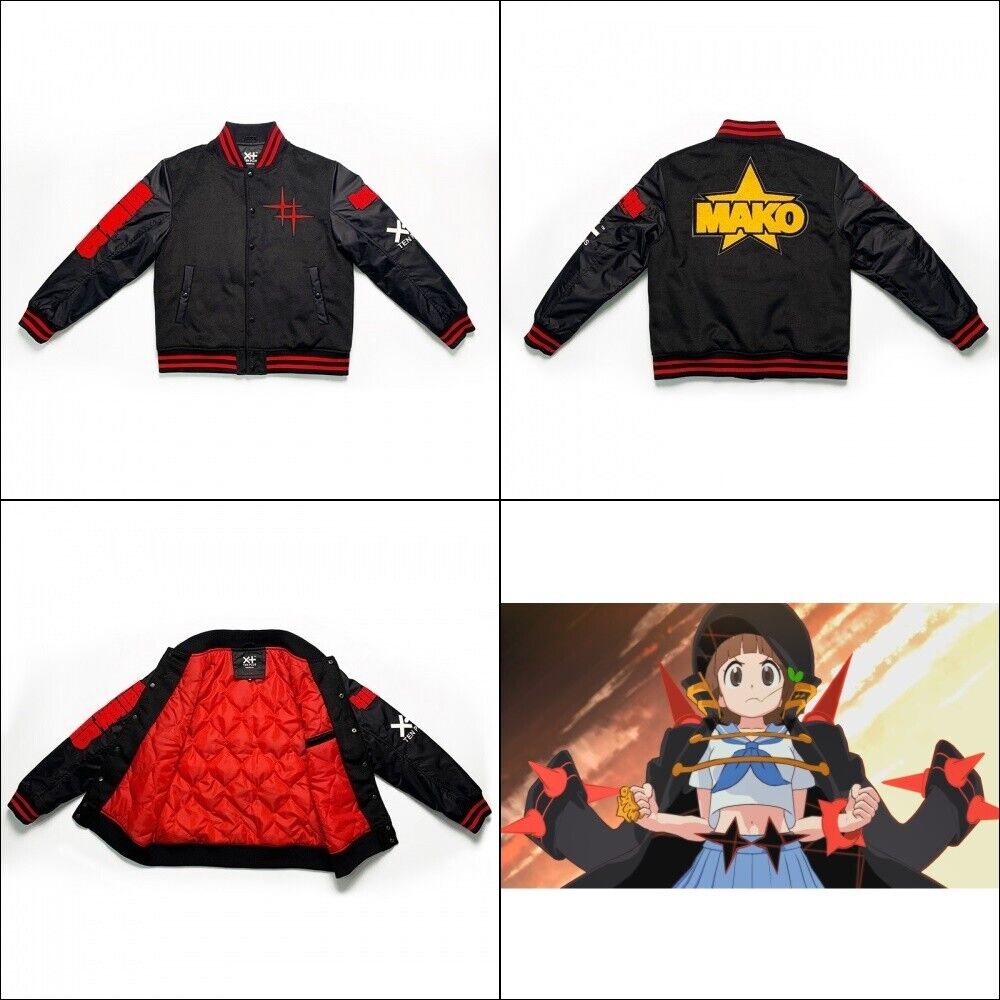 KILL la KILL 10th Anniv Mako Manganshoku Two-Star Goku Uniform Style Jacket XL