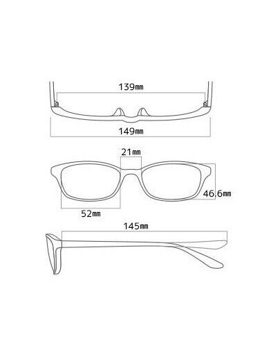 Haikyuu!! Haikyu Karasuno High School Model Eyeglass Glasses Frame Mikasa Japan