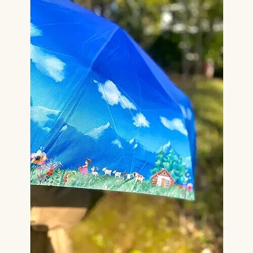 Heidi Girl of the Alps Folding Umbrella Parasol Japan Limited