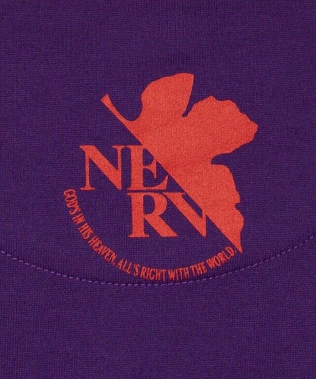 Evangelion Unit 01 Shinji Ikari T-shirt Crazy Pattern L Size Japan Limited