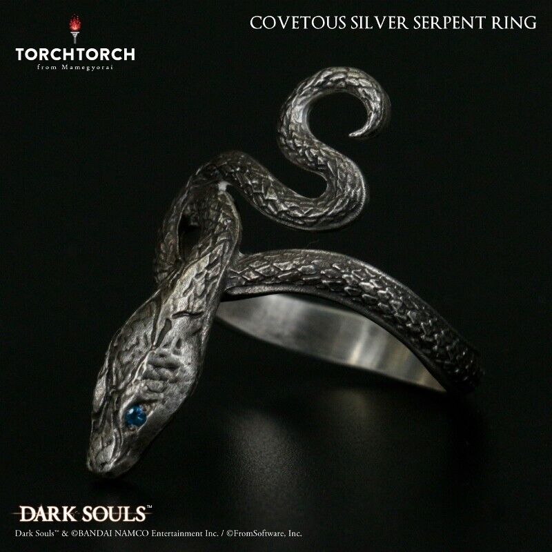 DARK SOULS Covetous Silver Serpent Ring Jewelry #10 TORCH TORCH Japan