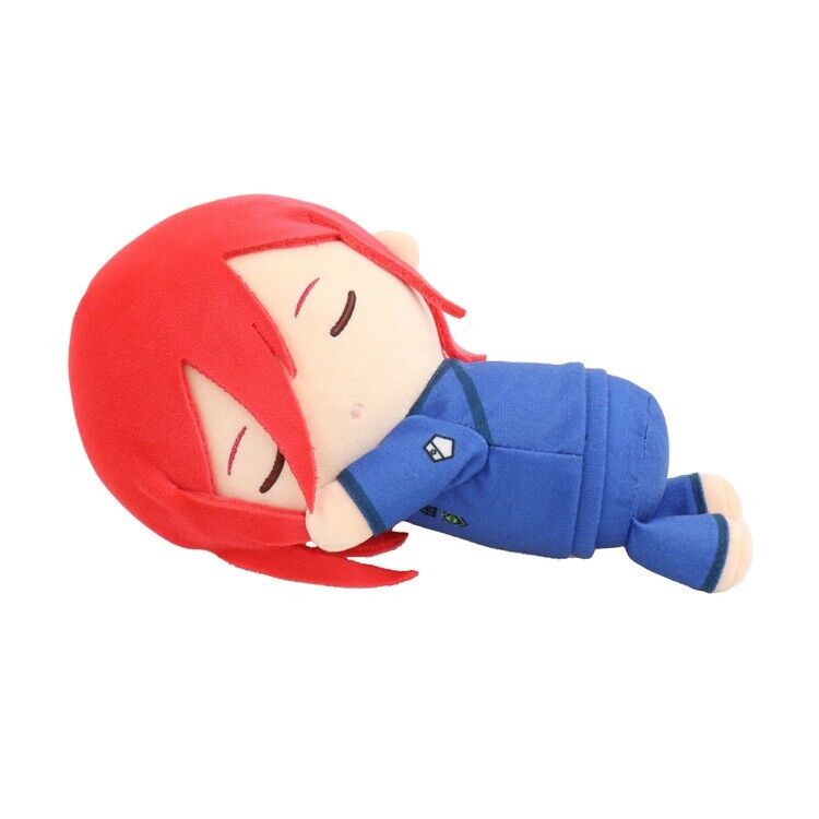 Blue Lock Hyoma Chigiri Sleeping Plush Doll 20cm Munyugurumi S Japan Limited