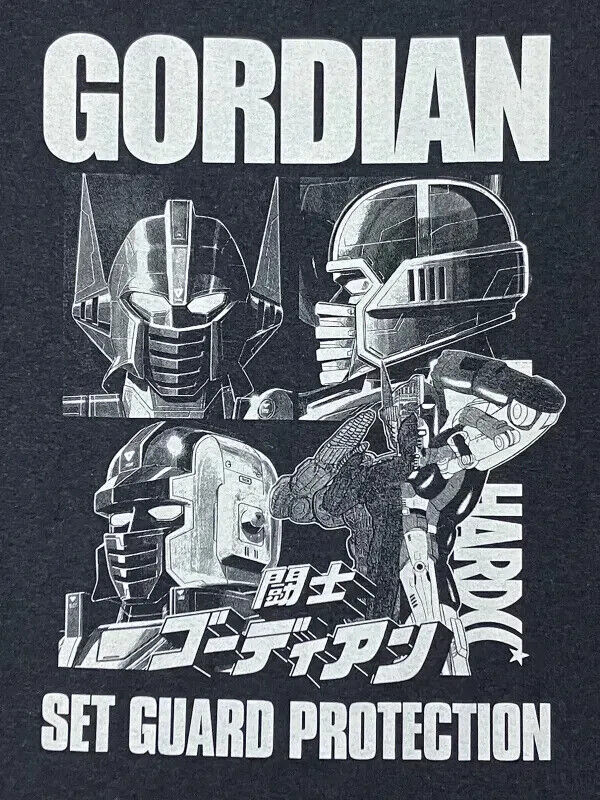 Gordian Warrior T-shirt Dark Heather Navy XL Size Unisex Japan Limited