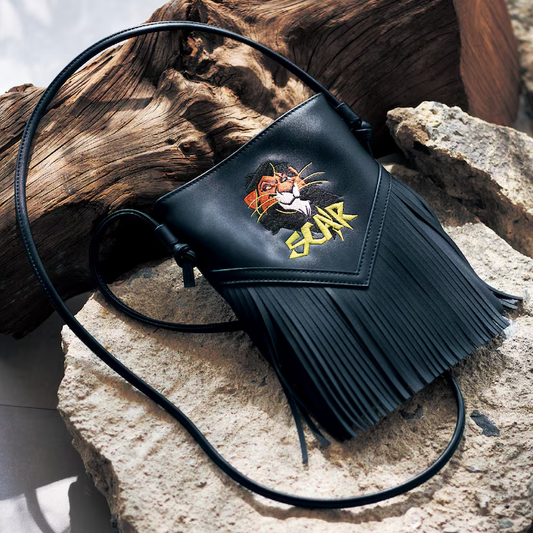 Disney Villain Lion King Scar Fringe Shoulder Bag Japan Limited