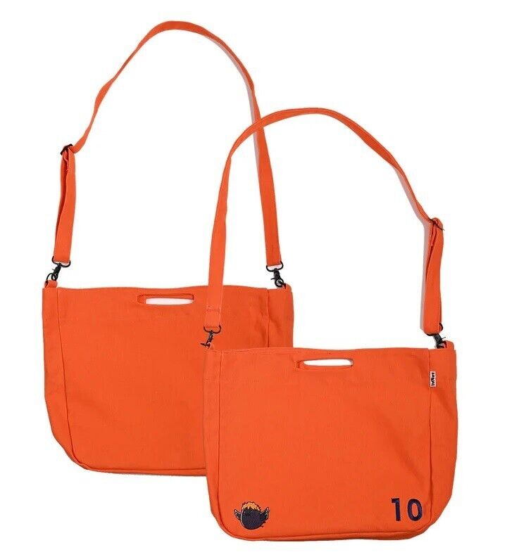 Haikyuu!! Haikyu Nekoma Shoyo Hinata Shoulder Bag Canvas Orange Japan Limited