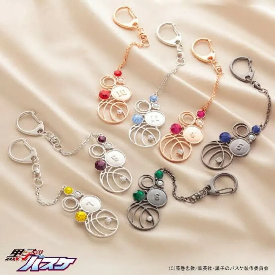 Kuroko's Basketball Daiki Aomine Bag Charm Key Ring Jewelry Japan Limited