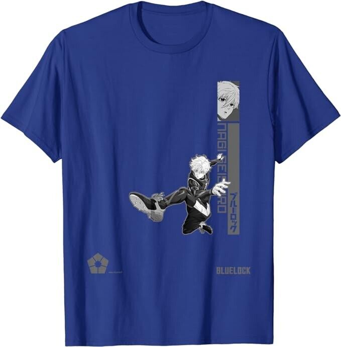 Blue Lock Seishiro Nagi T-shirt Royal L Size Japan Limited