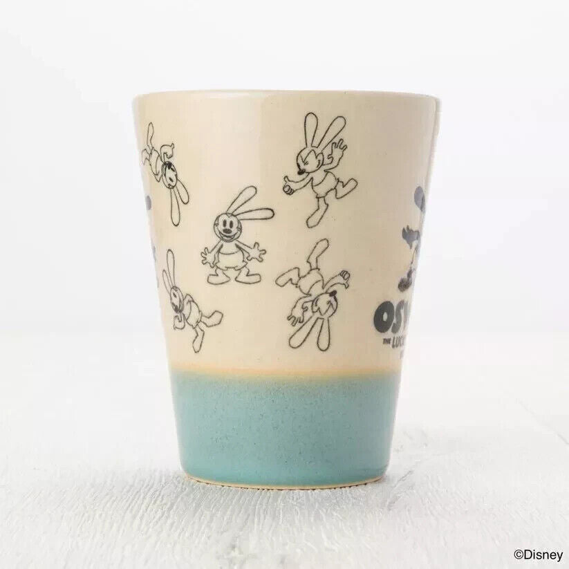 Disney Oswald the Lucky Rabbit MASHICO Tumblr Cup 190ml Multi Pattern Light Blue