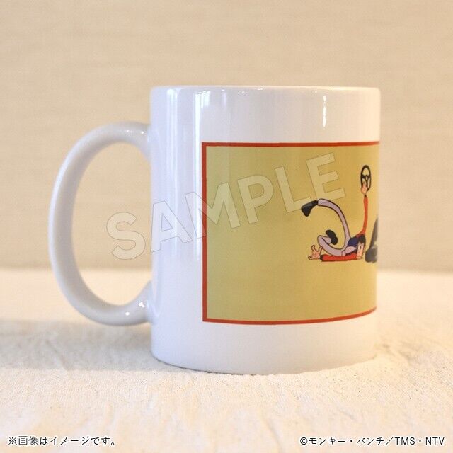 Lupin III the Third Part2 Eyecatch Mug Cup Porcelain Mercedes SSK Japan Limited