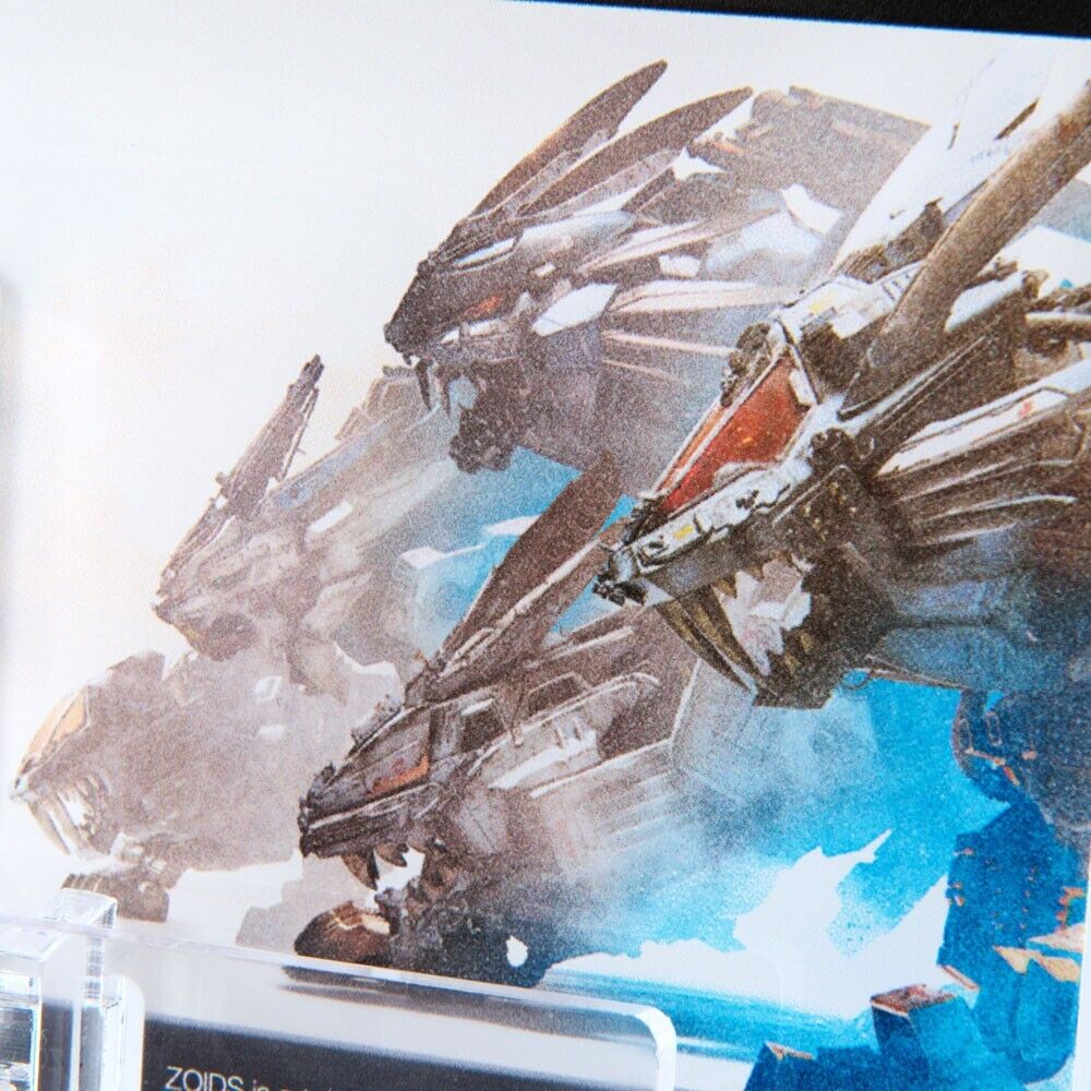 ZOIDS 40th Anniversary Exhibition Perpetual Calendar Acrylic Japan Limited