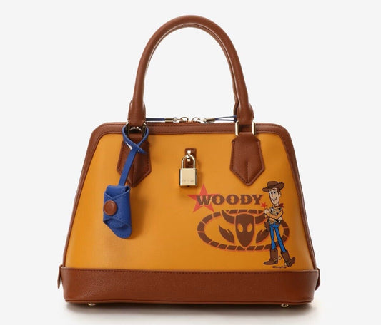 Disney 100th Anniversary Pixar Toy Story Woody 2way Shoulder Bag Leather Women