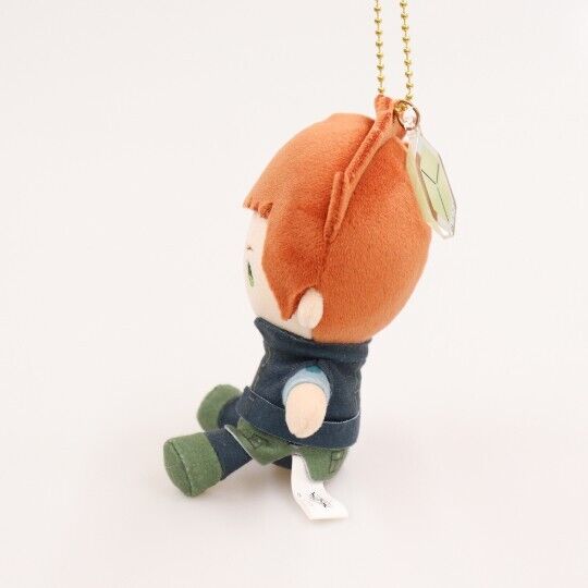 World Trigger Reiji Kizaki Mini Plush w/ Ballchain Charm Munyugurumi Japan LTD