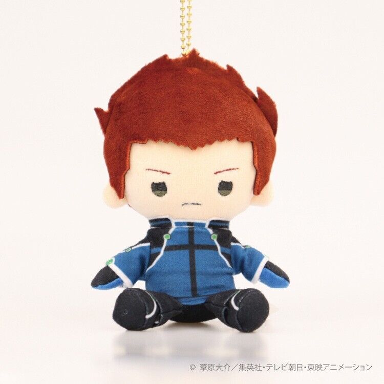 World Trigger Ryo Utagawa Mini Plush w/ Ballchain Charm Munyugurumi Japan LTD