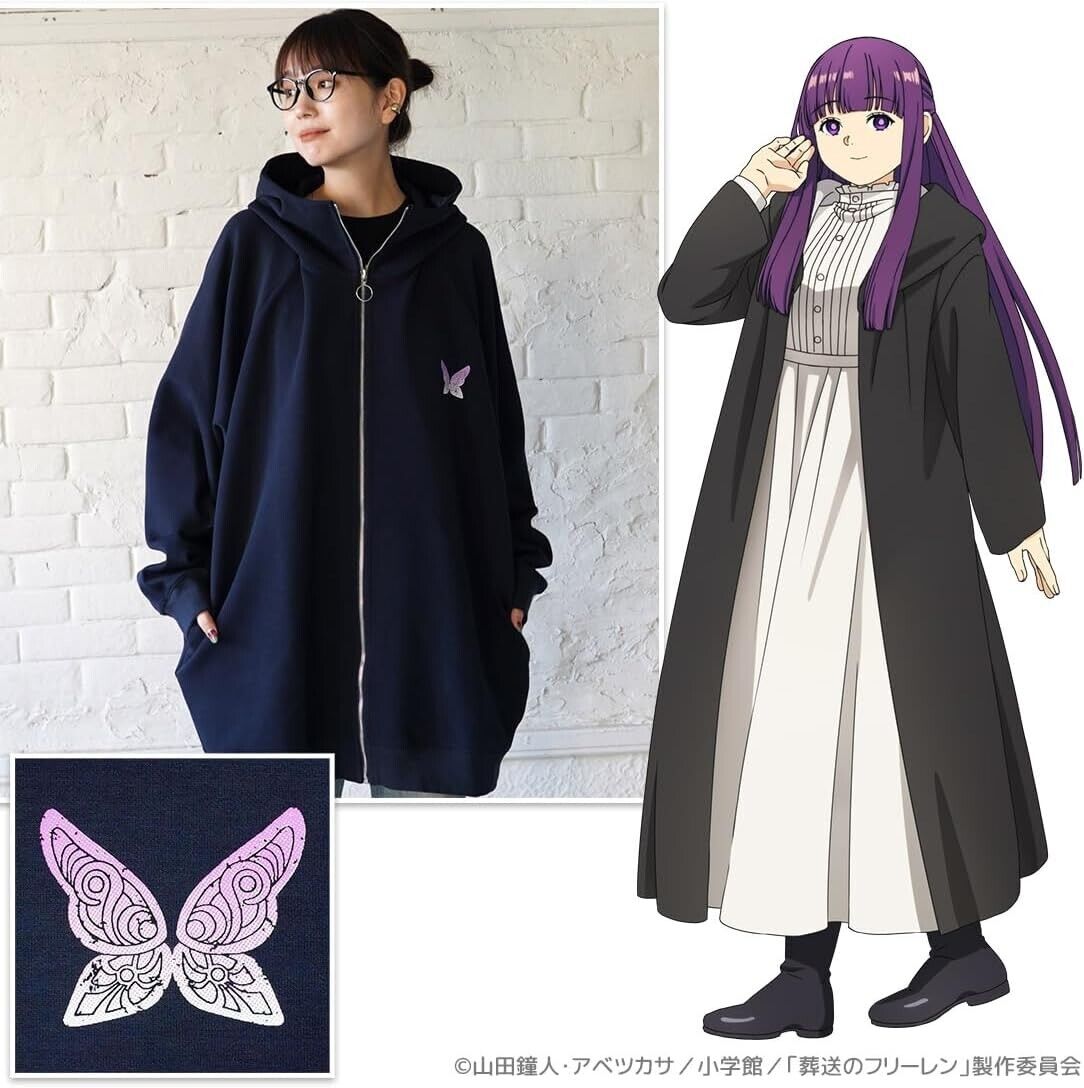 Frieren Beyond Journey's End Fern Big SIlhouette Hoodie Unsiex Japan Cosplay