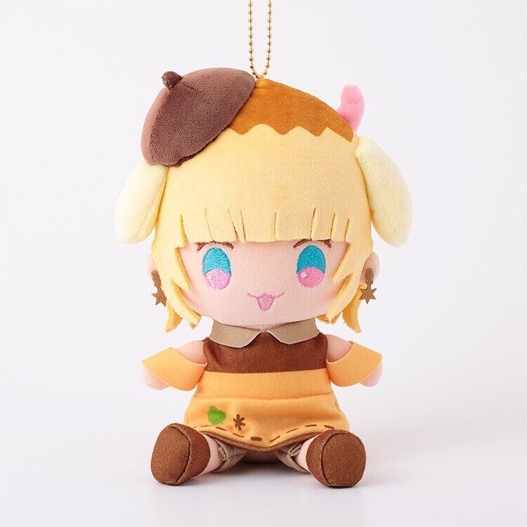 Oshi no Ko Mem-Cho Sanrio Pom Pom Purin Mini Plush w/ Ballchain Munyugurumi