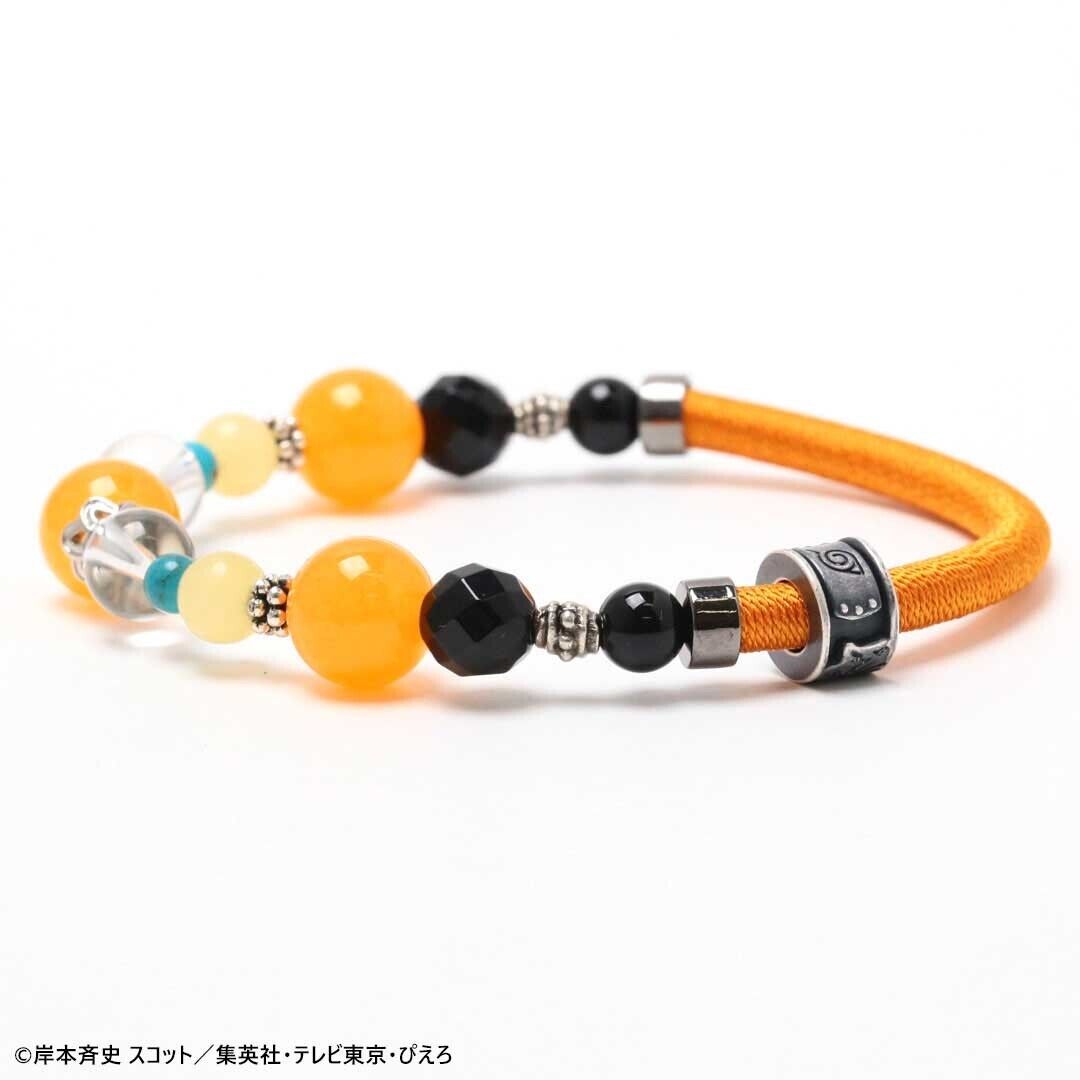 Naruto Shippuden 20th Anniversary Uzumaki Wind Cord Bracelet Jewelry Japan LTD