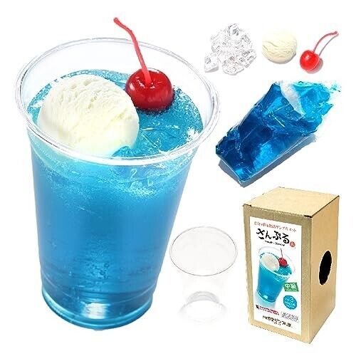 Food Sample kit Replica Samplen Tropical Float Made By Yourself  Japan