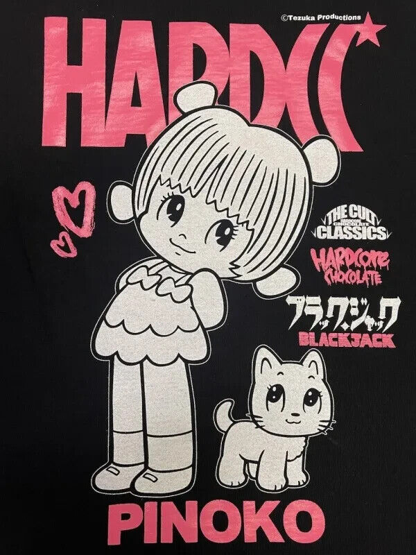 Black Jack Pinoko Osamu Tezuka T-shirt XL Size Unisex Japan Limited