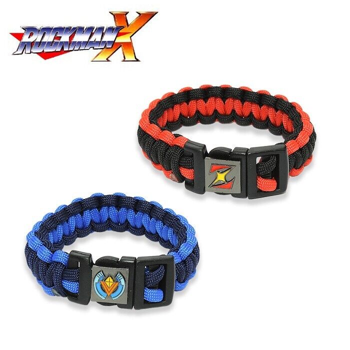 Mega Man X Rockman Parachute Code Bracelet Capcom Japan Limited