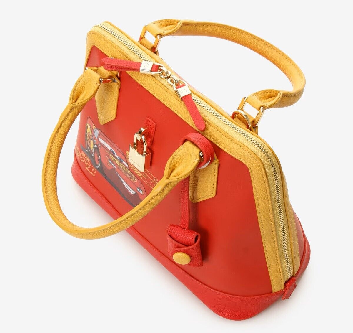 Disney 100th Anniversary Pixar Cars Lightning McQueen 2way Shoulder Bag Women