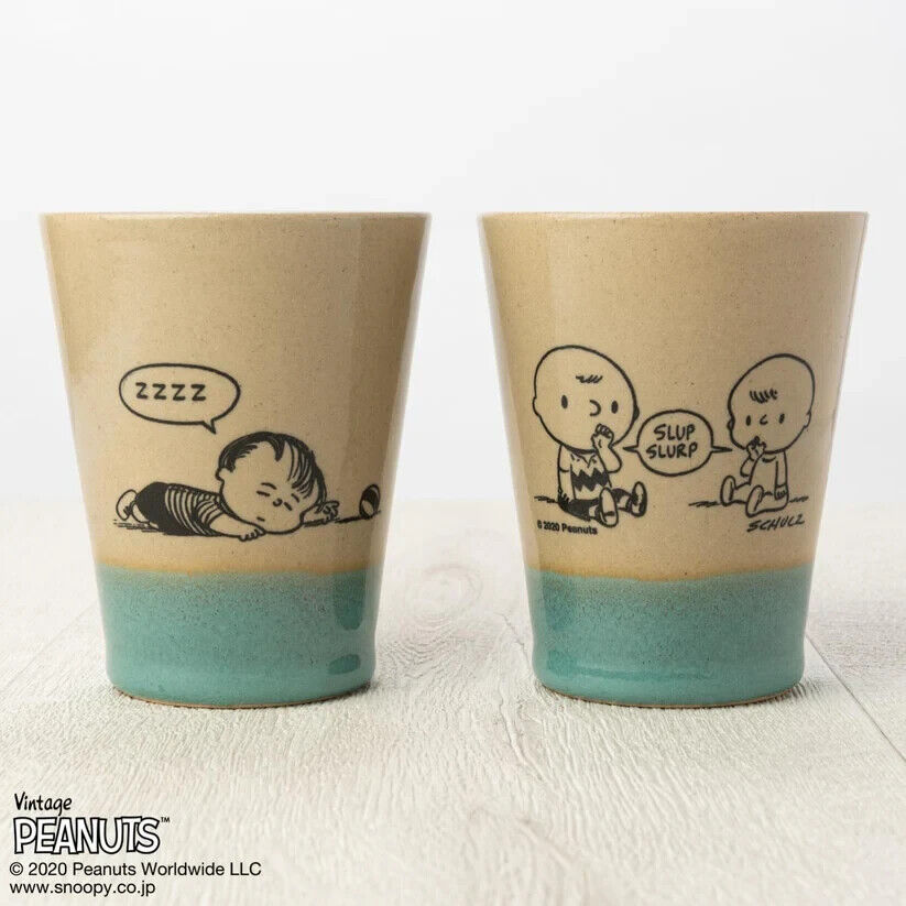 Peanuts 70th Anniversary Schoroder Baby Tumblr Cup Light Blue 190ml MASHICO