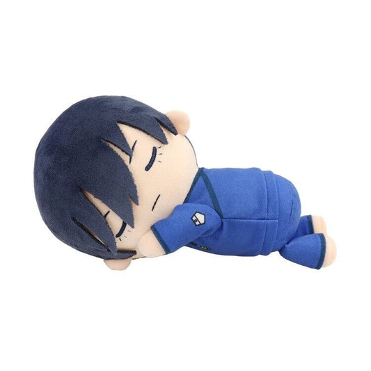 Blue Lock Rin Itoshi Sleeping Plush Doll 20cm Munyugurumi S Japan Limited