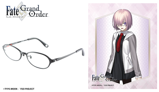 Fate Grand Order FGO Mashu Kyrielight Shielder Eyeglass Glasses Frame Cosplay