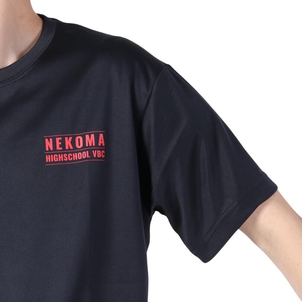 Haikyuu!! Haikyu Nekoma Tetsuro Kuroo & Kenma Kozume Sports T-shirt L Size