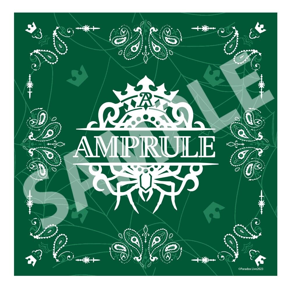 Paradox Live Dope Show 2023 AMPRULE Bandana 52x52cm Japan Limited