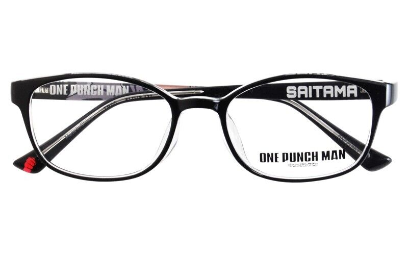 One-Punch Man Saitama Glasses Frame Wayfare Black Red Japan Limited Cosplay