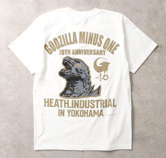 Godzilla Minus One T-shirt White XL Unisex Japan Limited