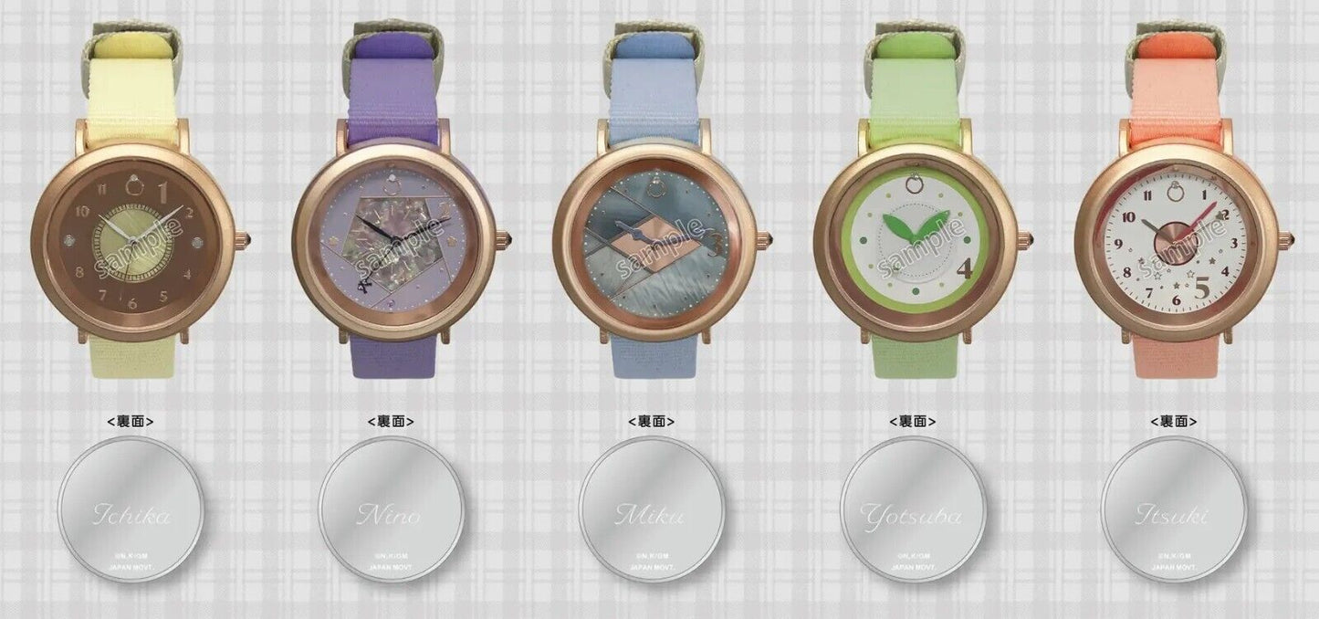 The Quintessential Quintuplets Miku Nakano Wrist Watch Japan Limited