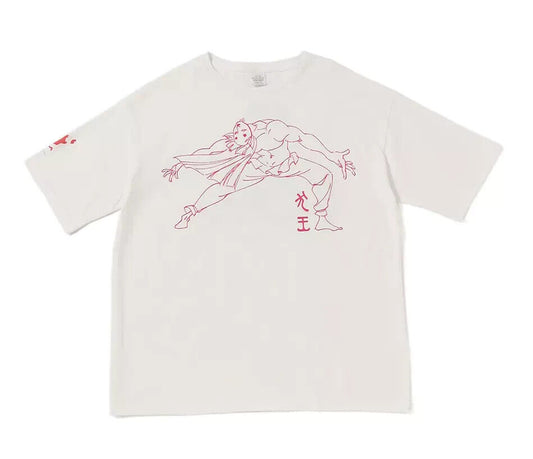 INU-OH TOMONA T-shirt White L Size Unisex Big Silhouette Taiyo Matsumoto