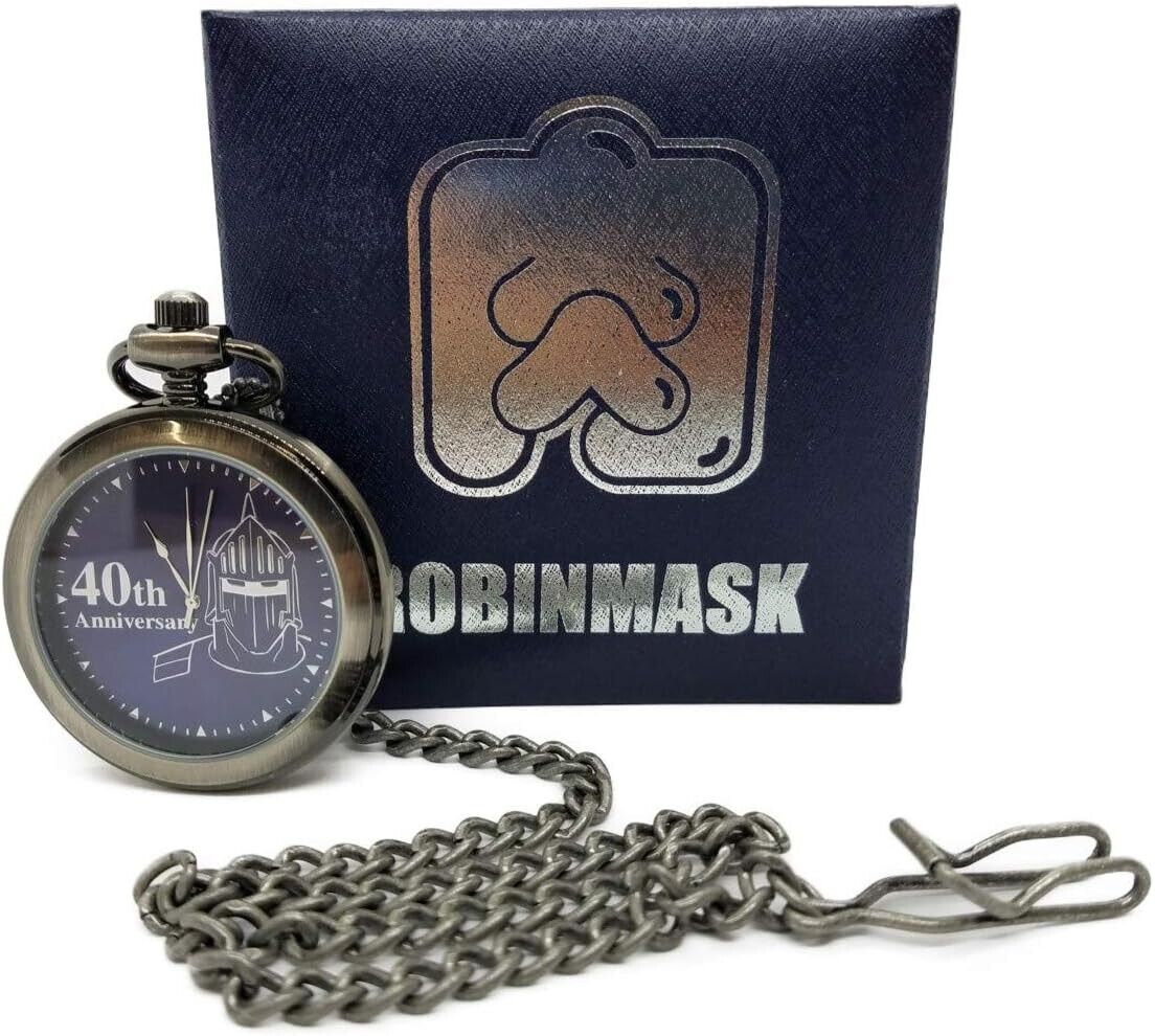 Kinnikuman 40th Anniversary Robin Mask Pocket Watch Japan Limited