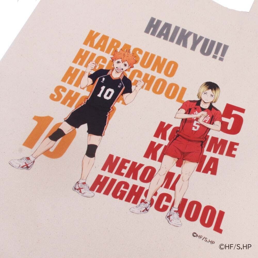 Haikyuu!! Haikyu Shoyo Hinata & Kenma Kozume Tote Bag Canvas 41x36cm Japan LTD