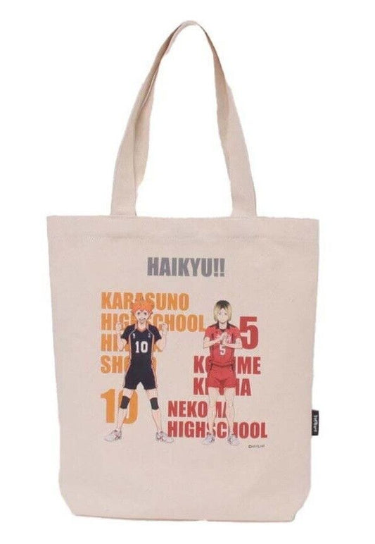 Haikyuu!! Haikyu Shoyo Hinata & Kenma Kozume Tote Bag Canvas 41x36cm Japan LTD